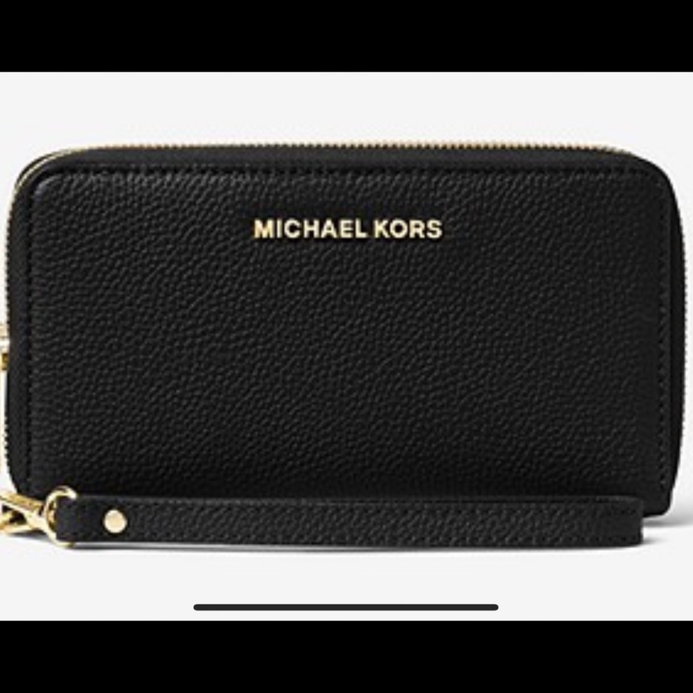 Michael Kors Wristlets Black New with Tags